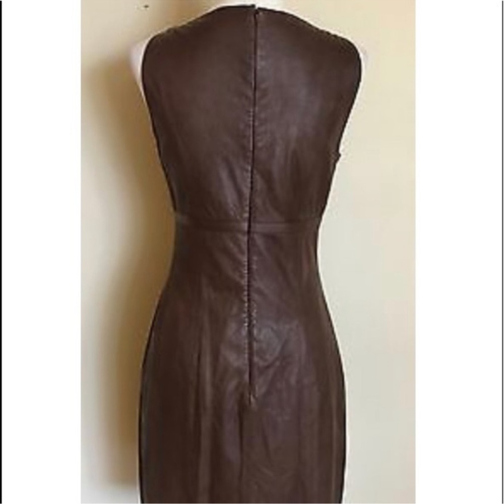 Robert Rodriguez Leather Bow Dress - Picture 8 of 17